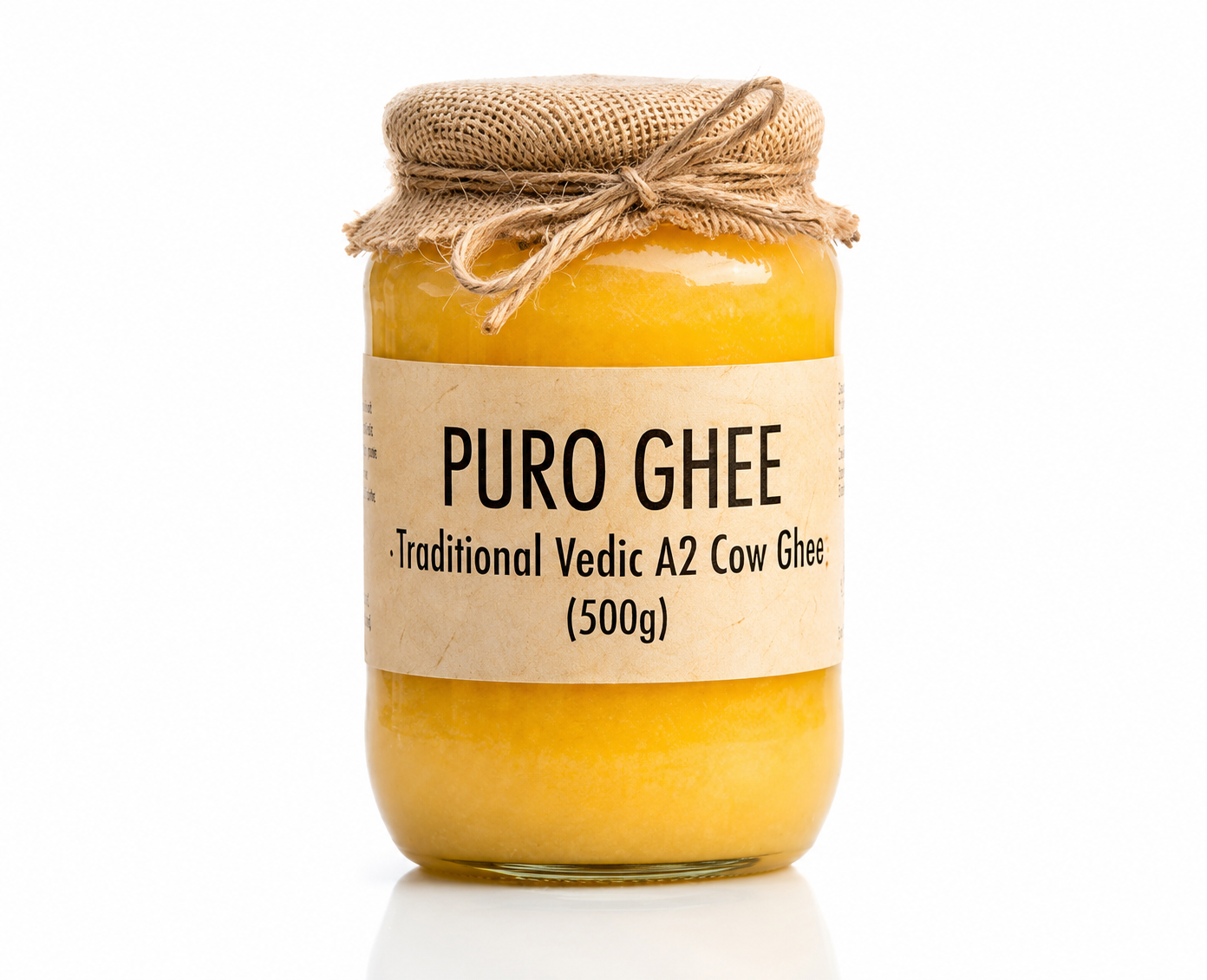 Puro A2 Cow Ghee jar